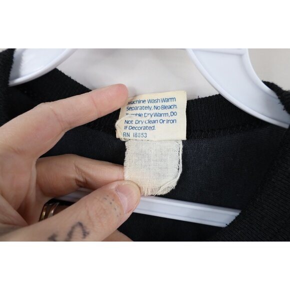 Vtg 70s Boys M Distressed Jack Lambert Pittsburgh Steelers Football Jersey USA - Picture 10 of 14